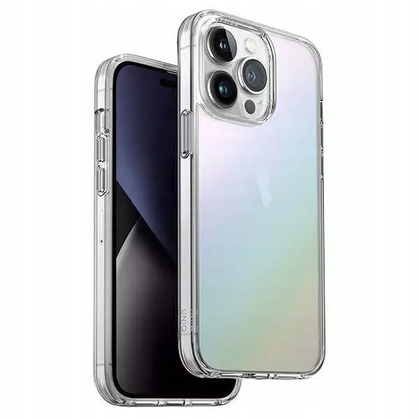 UNIQ LIFEPRO XTREME SLIM HYBRID PROTECTIVE CASE WITH TOUGH RIGID BACK | FOR IPHONE 2022 IPHONE 14 PRO | IRIDESCENT